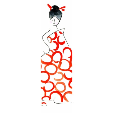 Marcapáginas Flamenca