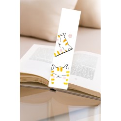 Marcapáginas Gatitos Naranjas