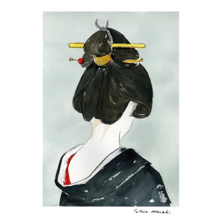 Geisha Kimono Ceremonia