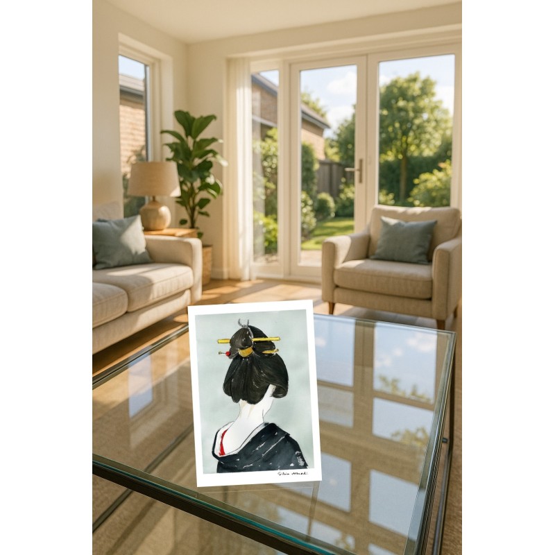 Geisha Kimono Ceremonia