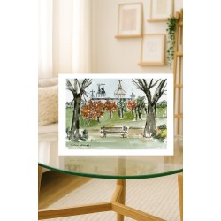 El Escorial desde el Bosque de la Herrería