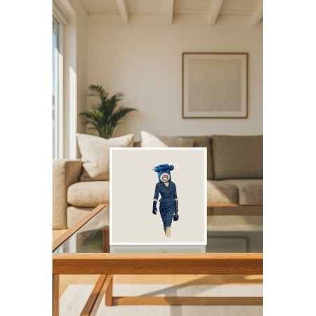 Postal Collage Sra. Teléfono