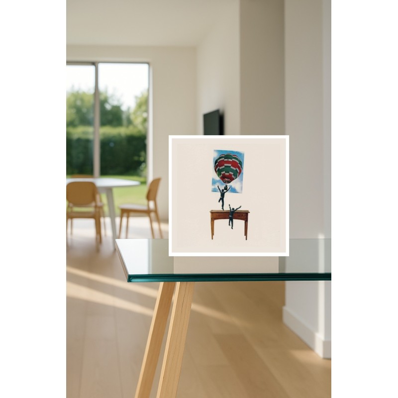 Postal Collage Globo