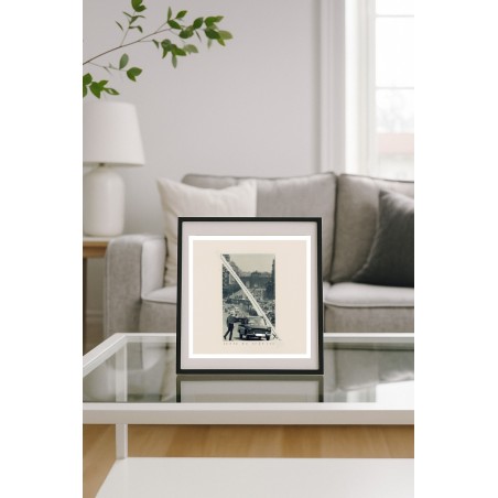 Postal Collage Cortes de tráfico