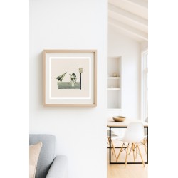 Postal Collage Parada Espacial