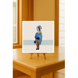 Postal Collage Queen