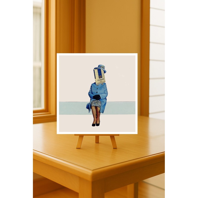 Postal Collage Queen