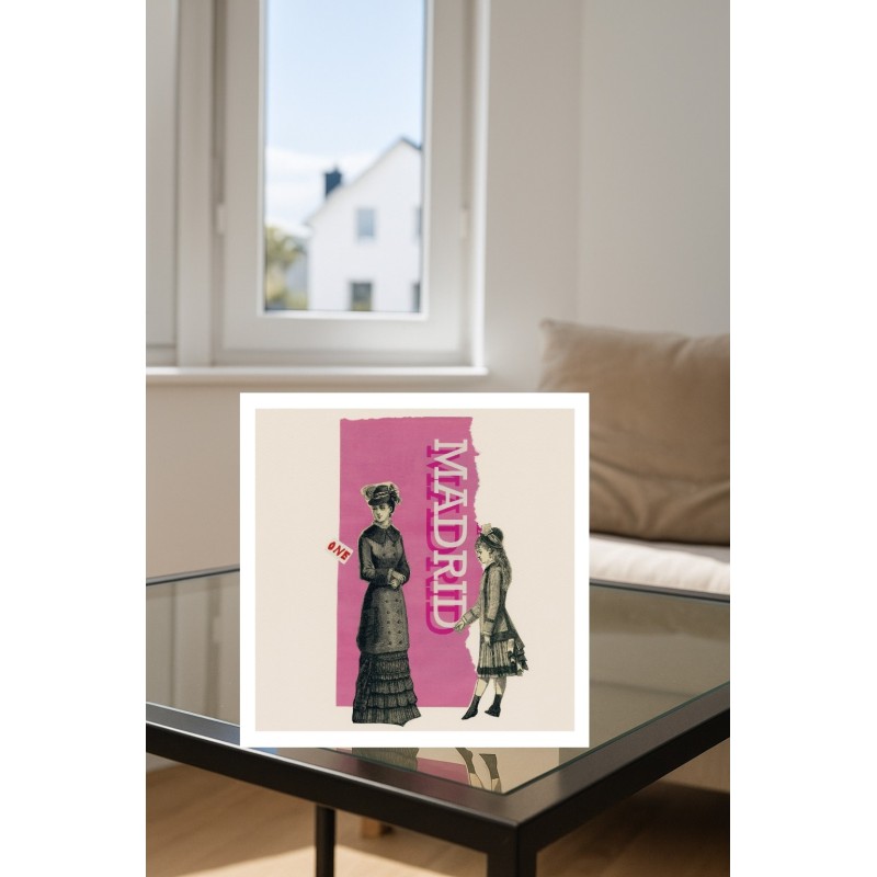 Postal Collage Madrid