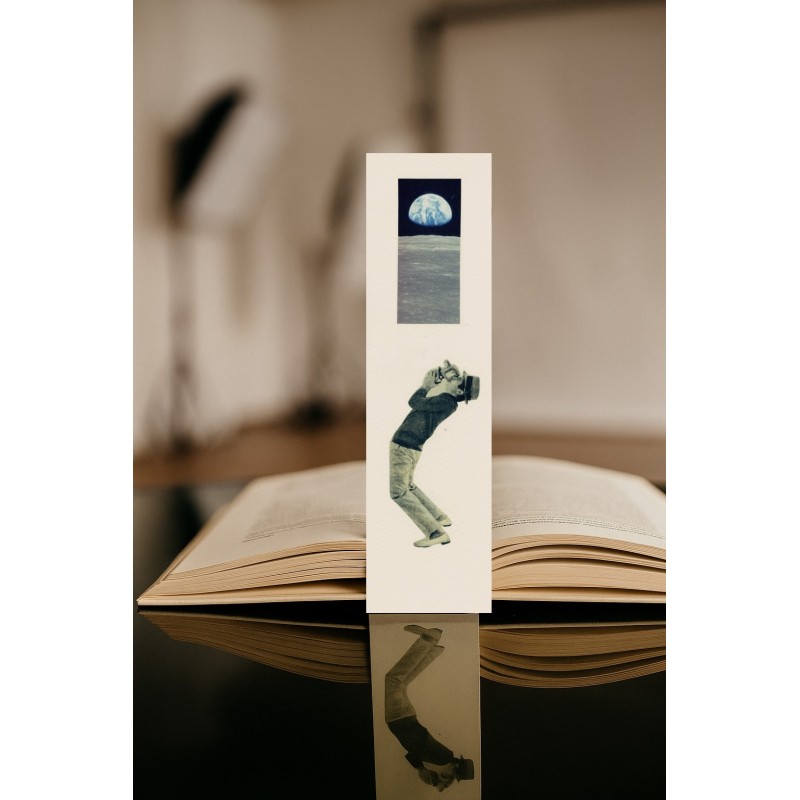 Marcapáginas Collage Luna