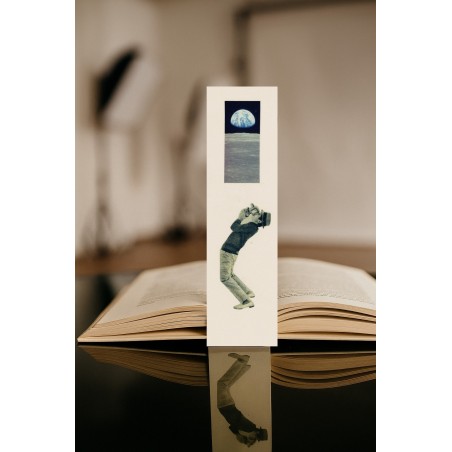 Marcapáginas Collage Luna