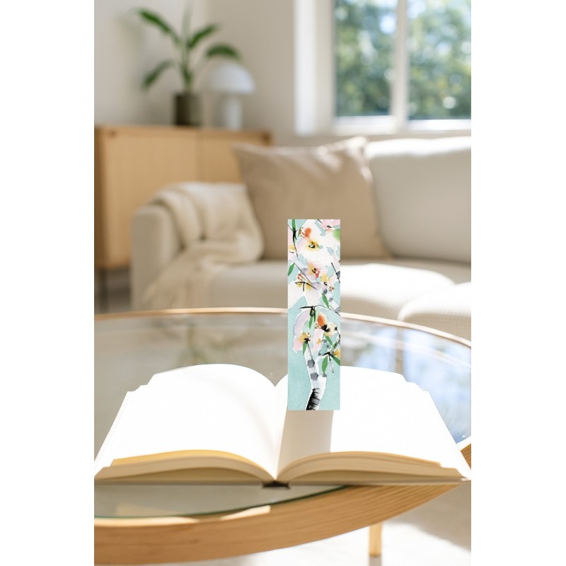 Marcapáginas Sakura Nieve