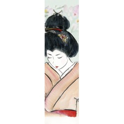 Marcapáginas Japonesa Pink