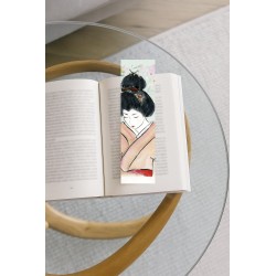 Marcapáginas Japonesa Pink